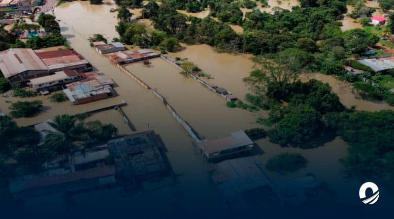 Viceministro habilitó dos refugios temporales ante lluvias en Bolívar