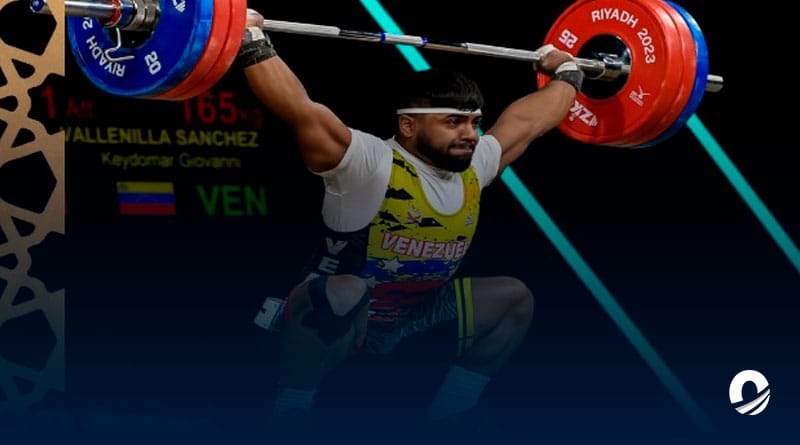Keydomar Vallenilla sumó tres medallas de broce a Venezuela en el Mundial de Pesas