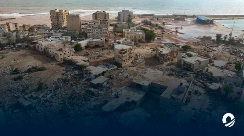 Al menos 43.000 personas fueron evacuadas por las inundaciones en Libia