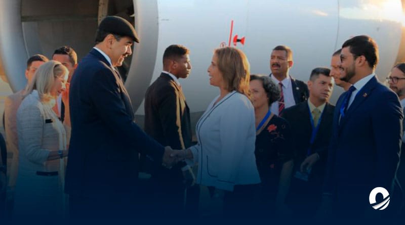 Maduro arribó a La Habana con motivo de la cumbre del G77+China