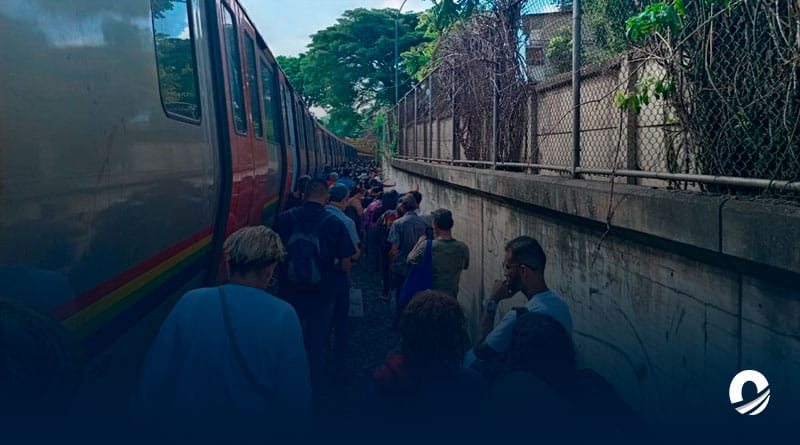Se registró una explosión en la estación Caño Amarillo del Metro de Caracas