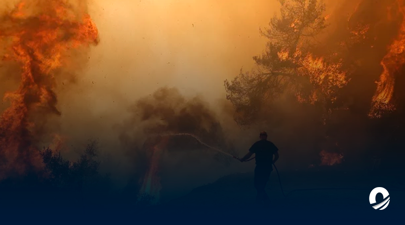 Incendio en Grecia se convirtió en el más grande registrado en Europa