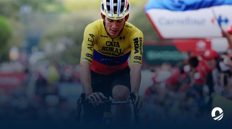 Orluis Aular se retiró de La Vuelta a España tras una indisposición