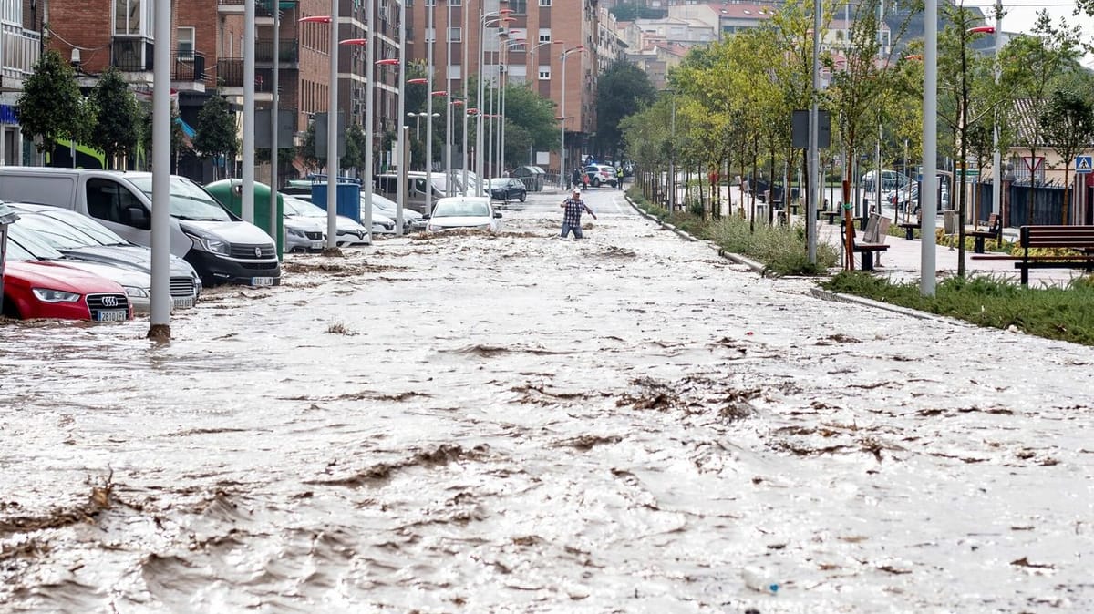 Lluvias torrenciales en España dejaron tres muertos y tres desaparecidos
