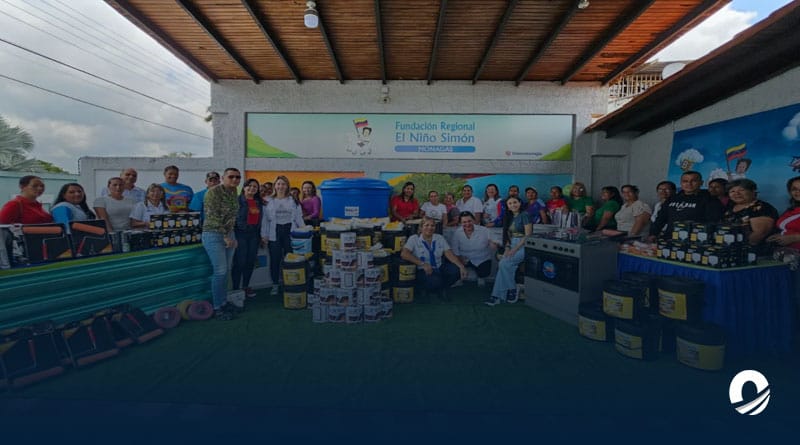 Fundación "El niño Simón" dotó de insumos a centros de educación inicial en Monagas