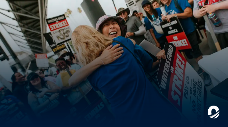 Huelga de guionistas de Hollywood culminó luego de cuatro meses