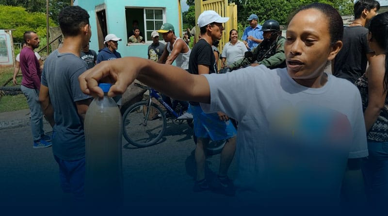 Habitantes de Roraima denunciaron la mala calidad del agua en el sector