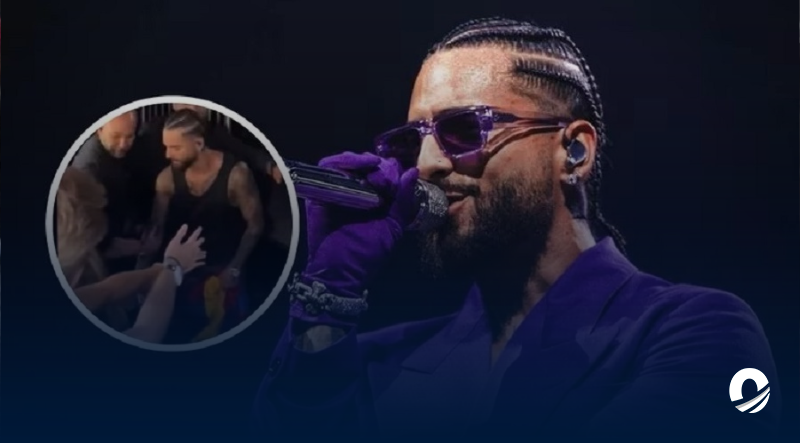Una fan abusó de Maluma tocando sus partes íntimas
