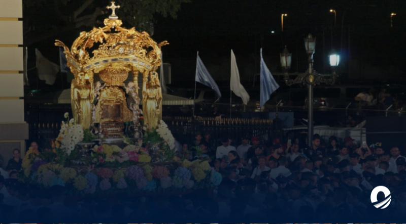 Celebraron la bajada de la Virgen de Chiquinquirá en Maracaibo