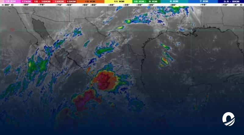 Tormenta Lidia se intensifica mientras se acerca a las costa de México