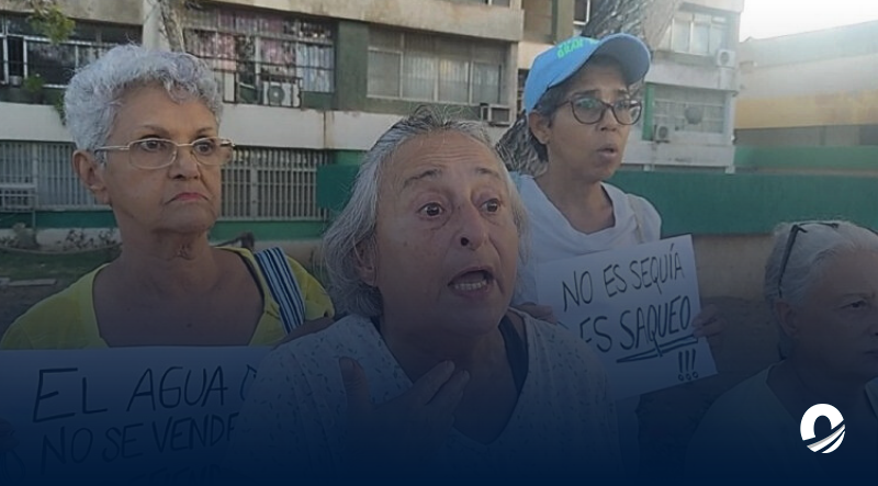 Vecinos de Las Margaritas protestaron por falta de agua desde hace dos meses