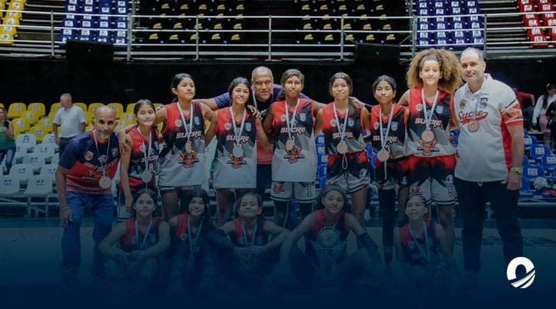 Selección U14 femenina de Sucre consiguió segundo lugar en la Superliga Junior