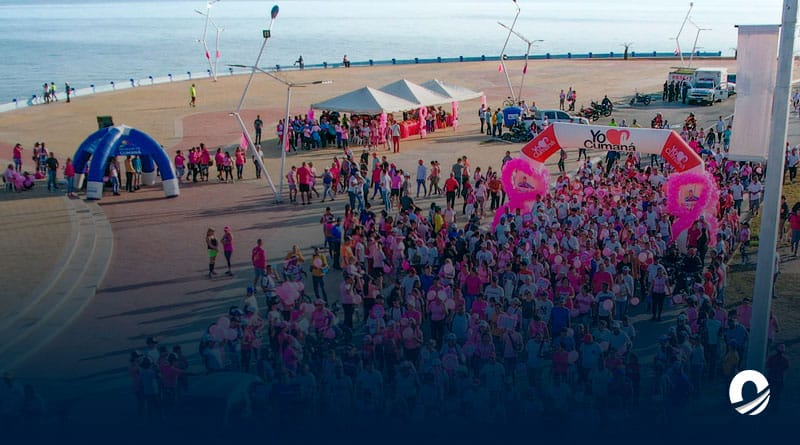 Más de 2000 personas participaron en la carrera rosa 5K de la Alcaldía de Cumaná
