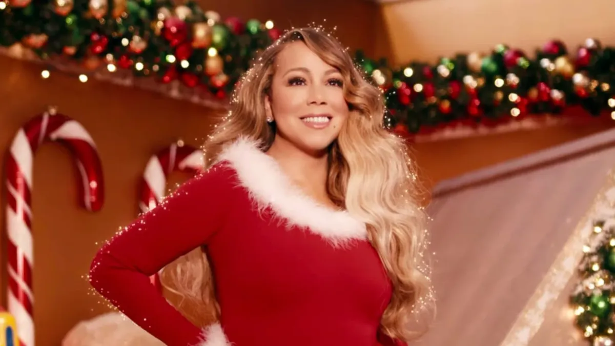 Mariah Carey le dio la bienvenida a la Navidad