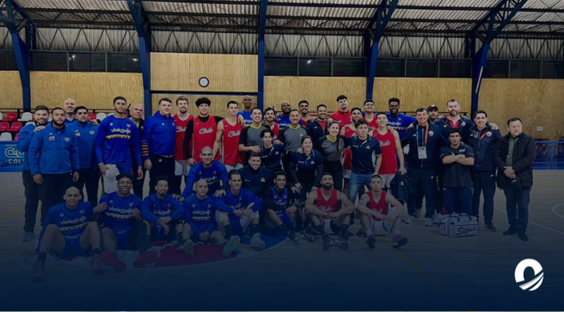 La Vinotinto de basketball perdió en su partido debut en Santiago 2023