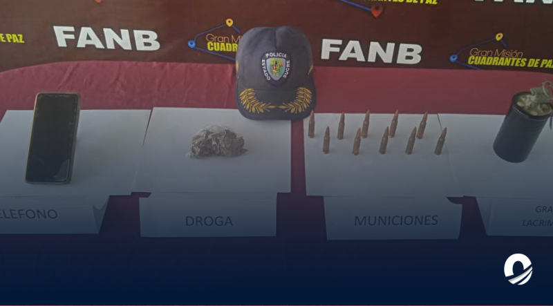 Cajigal: Comisión de seguridad aprehendió a sujeto solicitado por la justicia