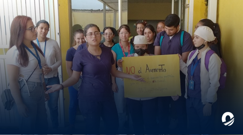 Estudiantes de odontología en Barcelona rechazaron aumento de la UGMA