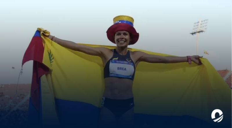 Joselyn Brea logró medalla de oro en el atletismo de Santiago 2023