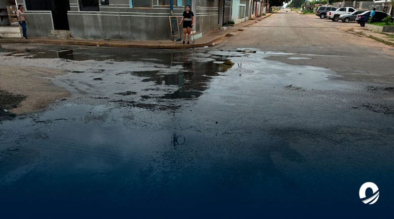 Habitantes del sector Inavi denunciaron desbordamiento de aguas servidas