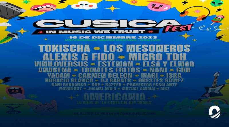 Cusica Fest anunció cuatro nuevos artistas para su tercera edición