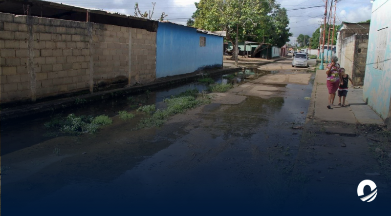 Habitantes del sector Brisas del Morichal exigieron atender problema de aguas servidas