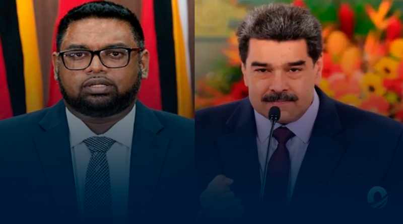Nicolás Maduro e Irfaan Ali se reunieron para iniciar diálogo sobre el Esequibo