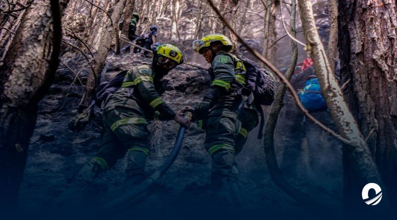 Cierran 40 parques naturales en Bogotá por incendios forestales