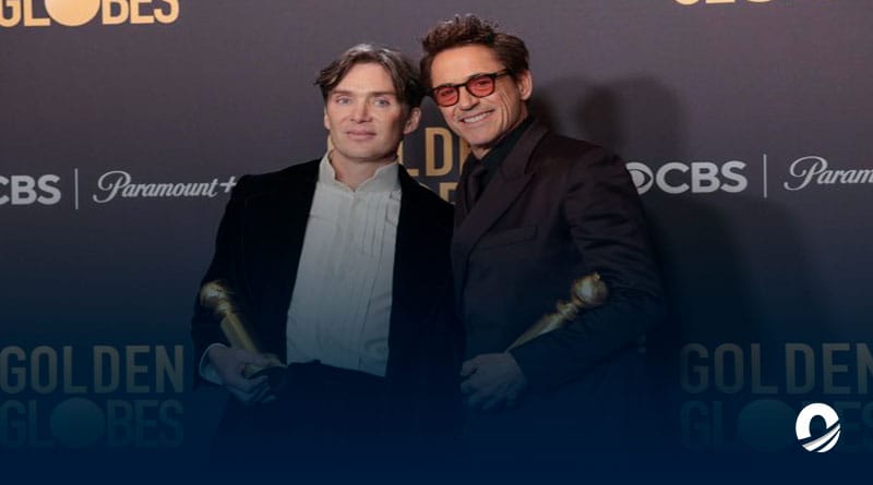 “Oppenheimer” se impuso como máximo ganador en los Globos de Oro