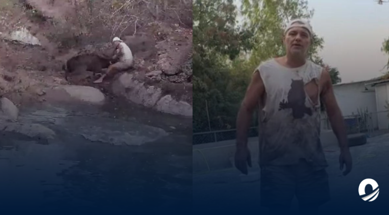 Frank Cuesta fue brutalmente embestido por un ciervo en Tailandia