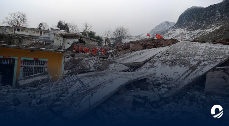 Deslizamiento de tierra dejó más de 30 muerto y 10 heridos en China