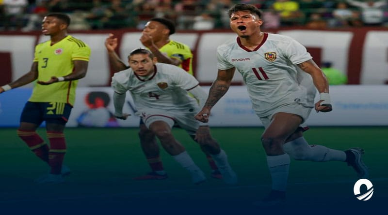 Venezuela derrotó 1-0 a Colombia y se mantiene con vida en el Preolímpico