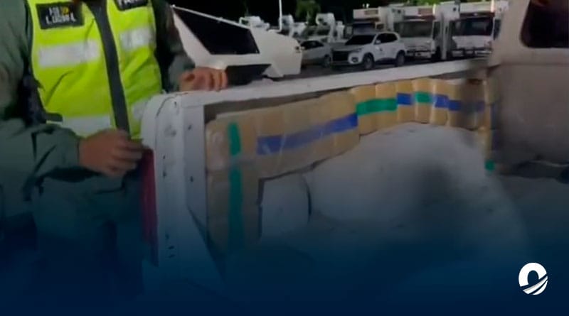 FANB detuvo a dos hombres que transportaban 184 kilos de cocaína