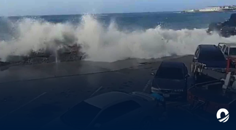 Autoridades alertaron sobre mar de fondo en las costas del país 
