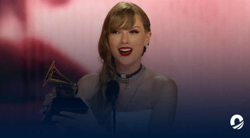 Taylor Swift se convirtió en la única artista en ganar cuatro veces álbum del año