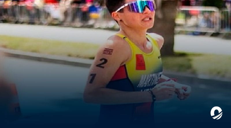 Triatleta sucrense se ubicó en el top 5 de la Copa Intercontinental de Triatlón