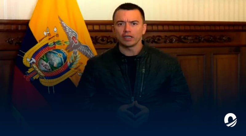 Presidente de Ecuador prorrogó por 30 días estado de excepción