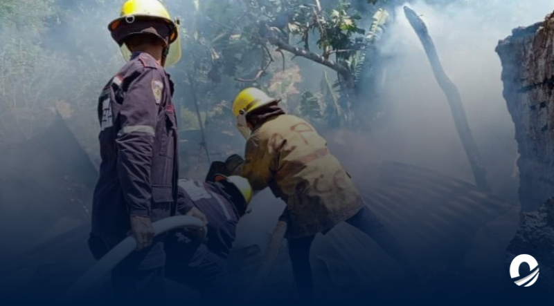 Anciana sufrió shock emocional tras perder su vivienda en un incendio