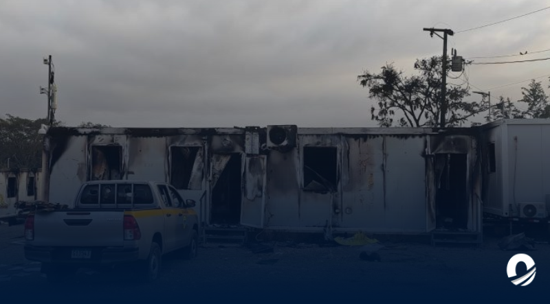 Inmigrantes incendiaron albergue en el Darién generando pérdidas equivalentes a 550 mil dólares