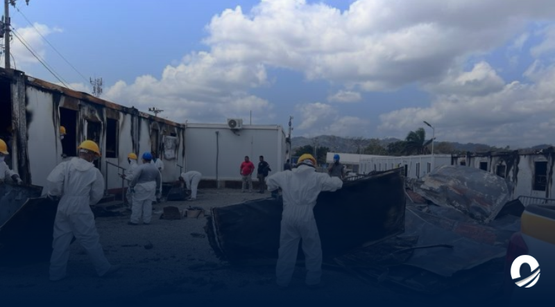 45 migrantes fueron encarcelados por vandalizar un albergue en el Darién