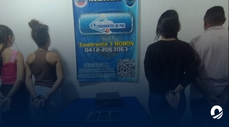 Fueron detenidas cuatro personas por difusión de contenido pornográfico