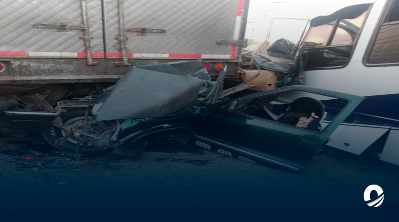 Colisión vehicular dejó tres heridos en Maturín