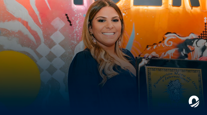 Productora María Daniela Quintana fue reconocida con el premio Mara de Oro e Internacional