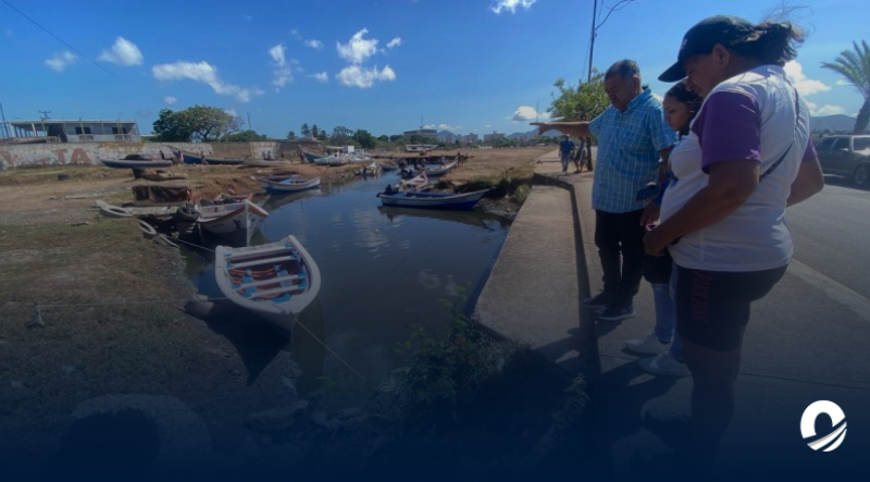 NUEVA ESPARTA | Pescadores exigieron sanear el canal de Las Piedras de Juan Griego