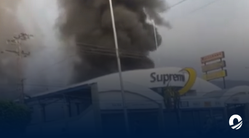 Reportaron incendio en un autolavado de Maracay