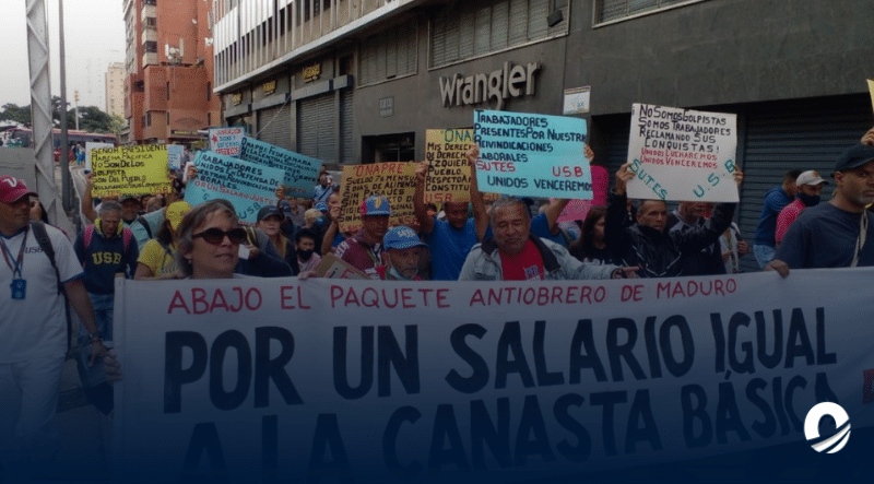 Gremios venezolanos marcharán este 1 de mayo para exigir mejoras salariales
