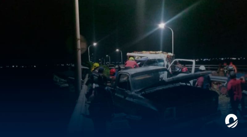 Falleció víctima de choque múltiple en el puente Rafael Urdaneta