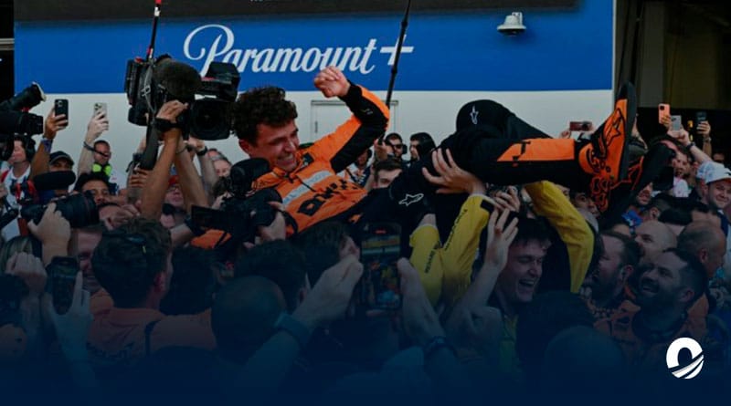 Lando Norris consiguió su primera victoria en la Fórmula 1