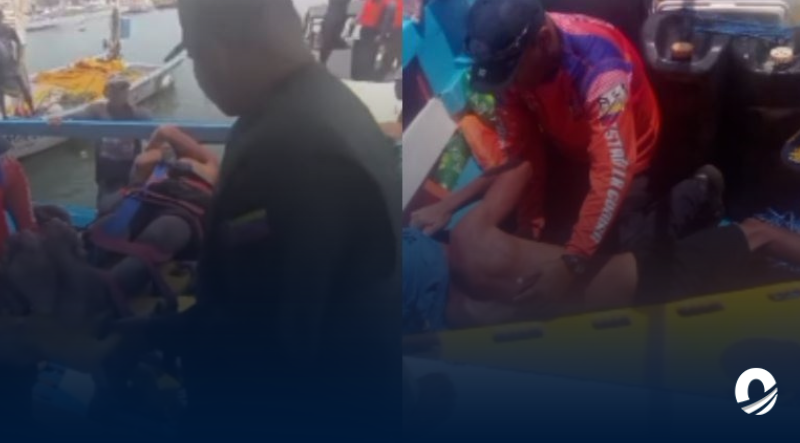 Hallaron con vida a dos de los tres pescadores desaparecidos en La Guaira