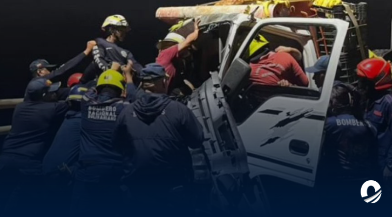 Dos muertos tras colisión en el puente sobre el Lago de Maracaibo
