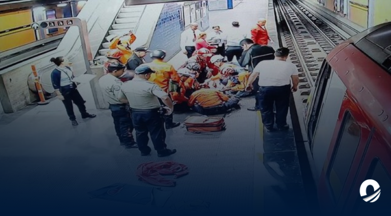 Mujer intentó quitarse la vida en la estación Altamira del Metro de Caracas